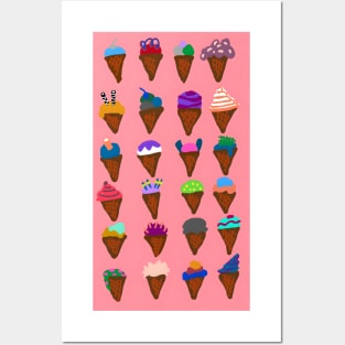 Ice Ice Cream Baby! Posters and Art